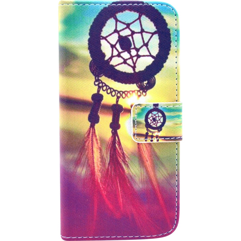 Fourre iPhone 7 / 8 / SE (2020, 2022) - Flip Dreamcatcher Sunset