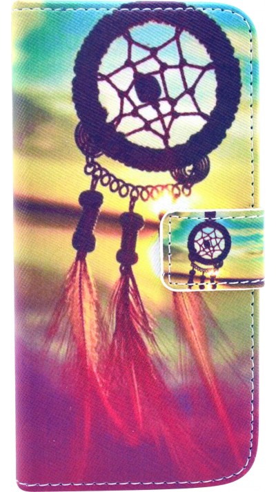 Fourre iPhone 7 / 8 / SE (2020, 2022) - Flip Dreamcatcher Sunset