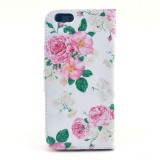 Fourre iPhone 6 Plus / 6s Plus - Flip Flower vintage - Rose