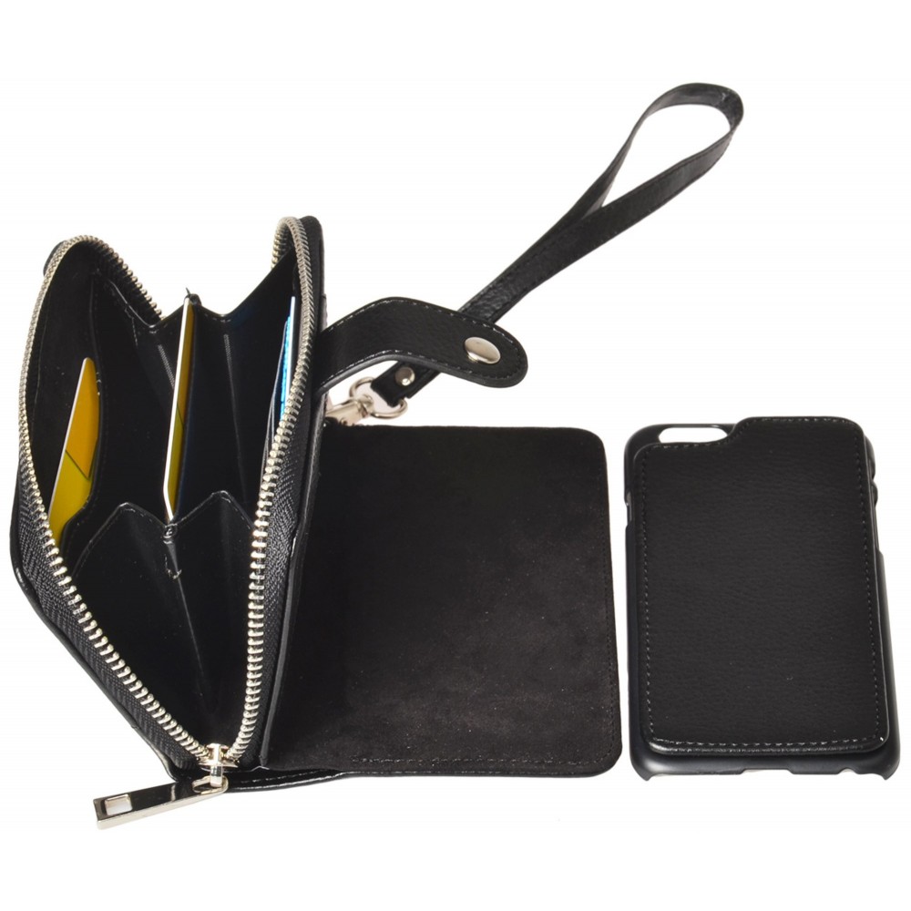 Fourre Samsung Galaxy S6 - Flip Zipper - Noir