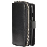 Fourre iPhone 7 / 8 / SE (2020, 2022) - Flip Zipper - Noir