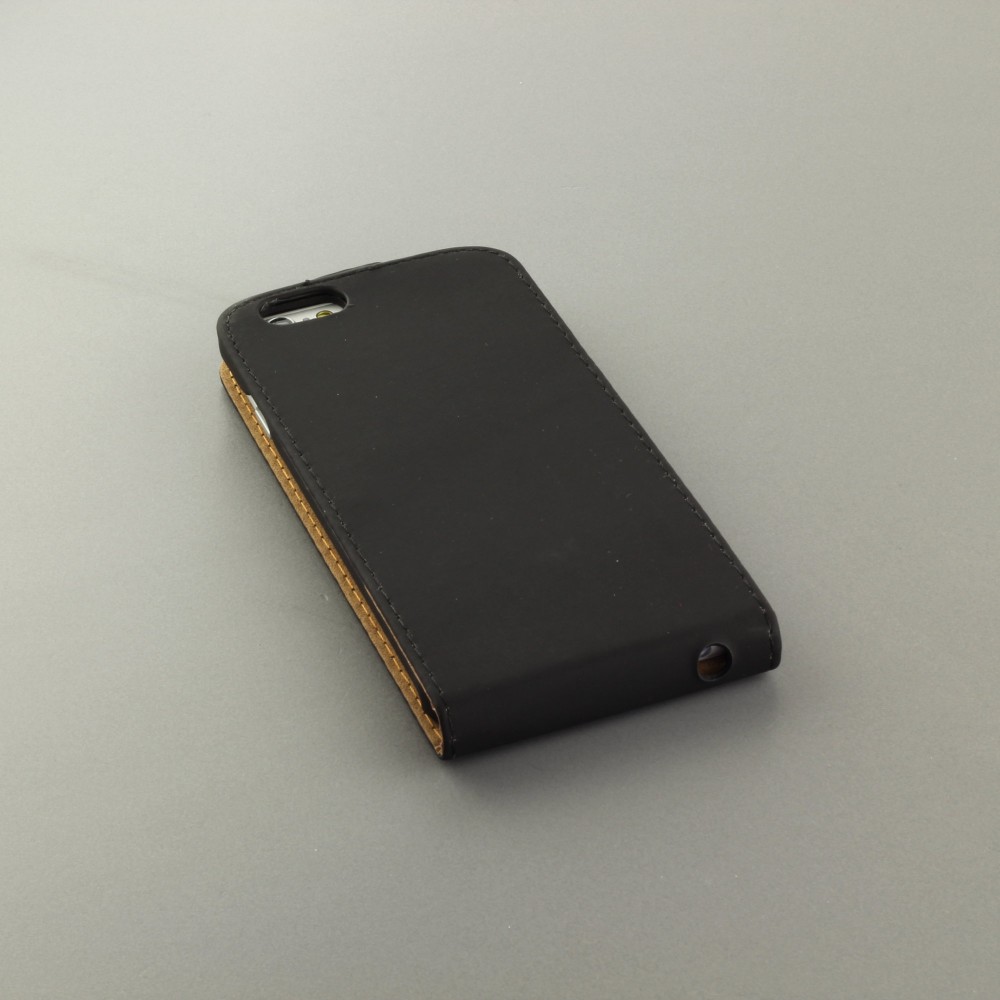 Fourre iPhone 6 Plus / 6s Plus - Vertical Flip - Noir