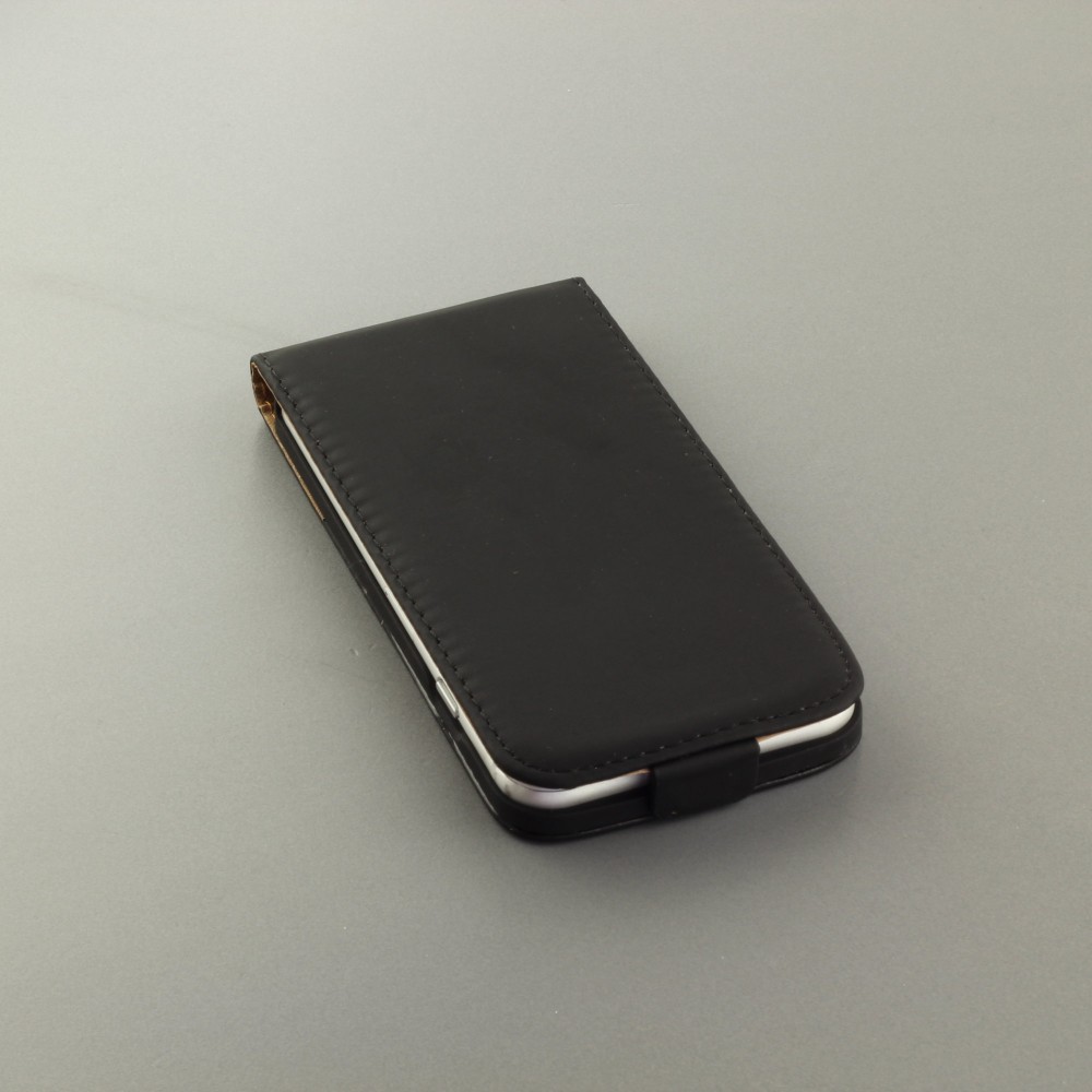 Fourre iPhone 6 Plus / 6s Plus - Vertical Flip - Noir