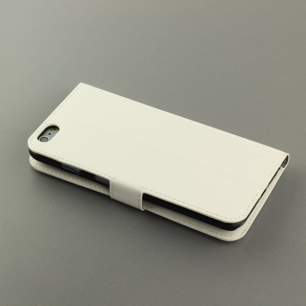 Hülle iPhone 6/6s - Premium Flip - Weiss