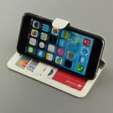 Hülle iPhone 6/6s - Premium Flip - Weiss