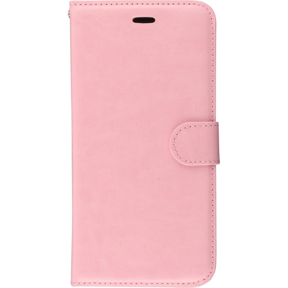 Hülle iPhone 6/6s - Premium Flip hell- Rosa