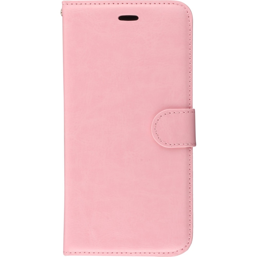 Fourre iPhone X / Xs - Premium Flip - Rose clair