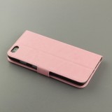 Hülle iPhone X / Xs - Premium Flip hell- Rosa