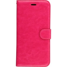 Fourre iPhone X / Xs - Premium Flip - Rose foncé