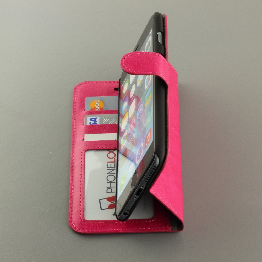Fourre iPhone 11 Pro Max - Premium Flip - Rose foncé