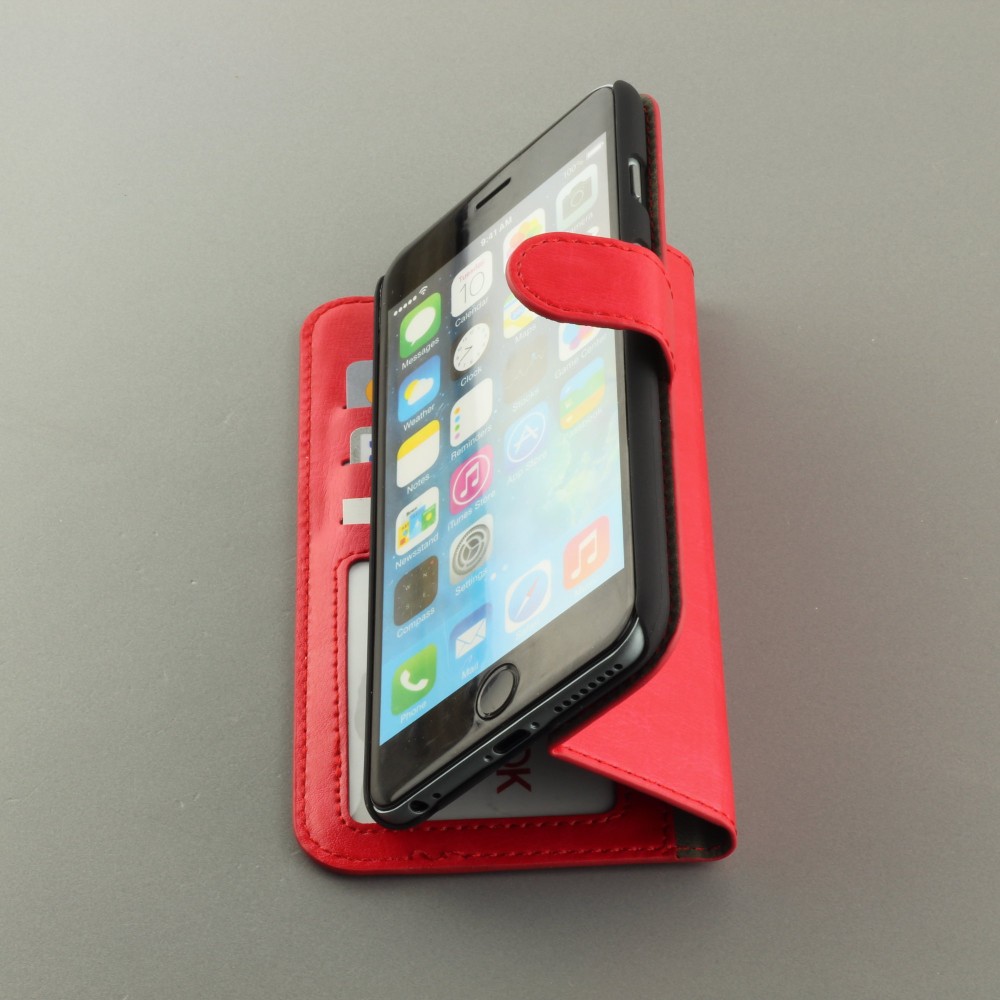 Fourre iPhone 6/6s - Premium Flip - Rouge