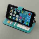 Fourre iPhone 6 Plus / 6s Plus - Premium Flip - Turquoise