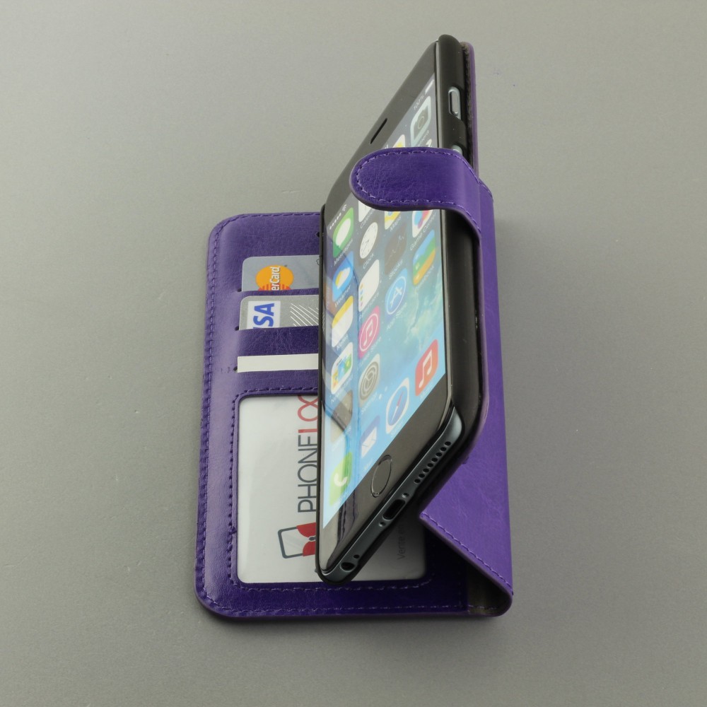 Fourre iPhone 7 Plus / 8 Plus - Premium Flip - Violet