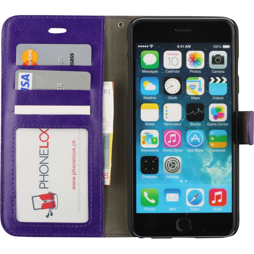 Fourre iPhone 11 Pro Max - Premium Flip - Violet