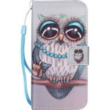 Fourre Samsung Galaxy S7 edge - Flip Fashion Owl