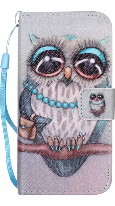 Fourre Samsung Galaxy S7 edge - Flip Fashion Owl