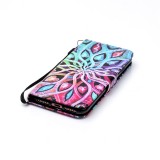 Fourre iPhone 7 Plus / 8 Plus - Flip Spirale multicolore