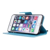 Fourre iPhone 6/6s - Flip plume freedom - Bleu clair