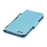 Fourre iPhone 7 Plus / 8 Plus - Flip plume freedom - Bleu clair