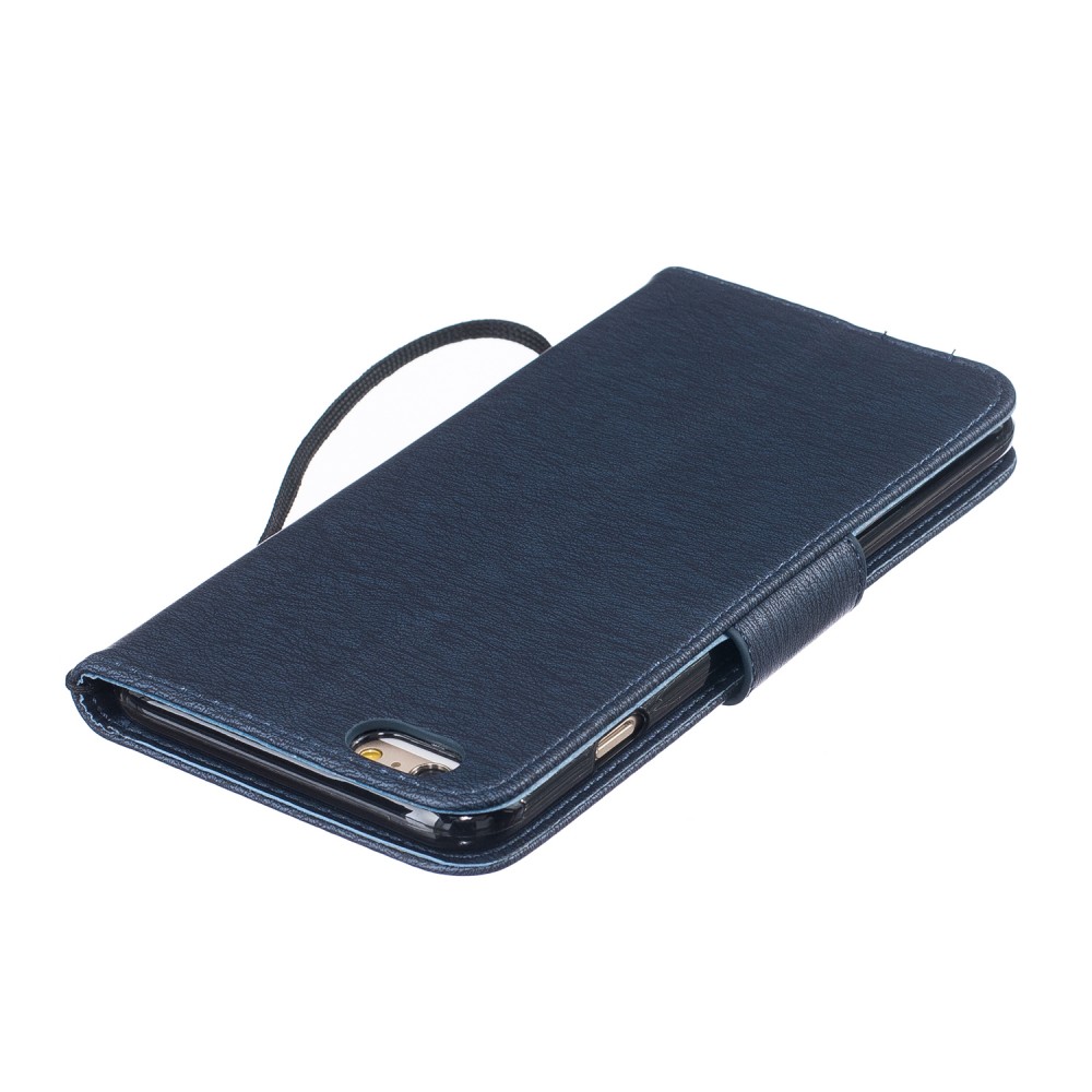 Fourre iPhone 6/6s - Flip plume freedom - Bleu foncé