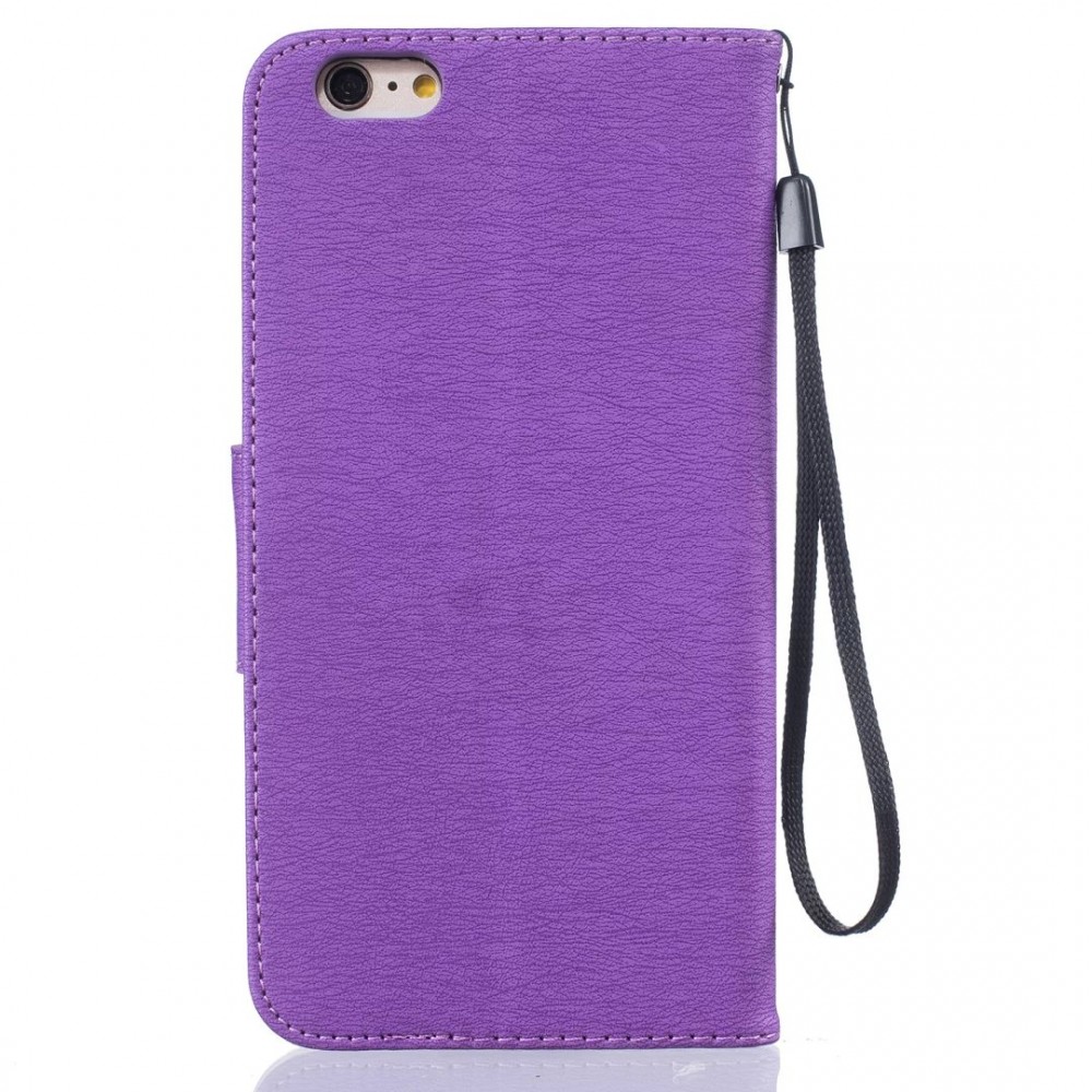 Fourre iPhone 7 Plus / 8 Plus - Flip plume freedom - Violet