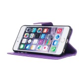 Fourre iPhone 7 Plus / 8 Plus - Flip plume freedom - Violet