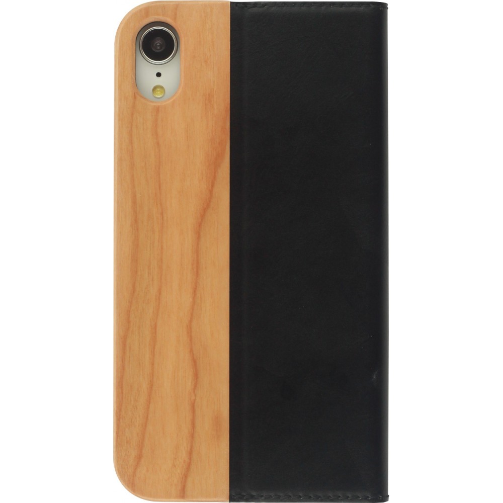 Fourre iPhone XR - Flip Eleven Wood Cherry