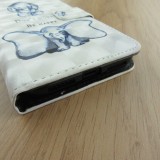 Fourre iPhone X / Xs - Flip 3D be happy elephant
