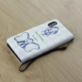 Fourre iPhone X / Xs - Flip 3D be happy elephant