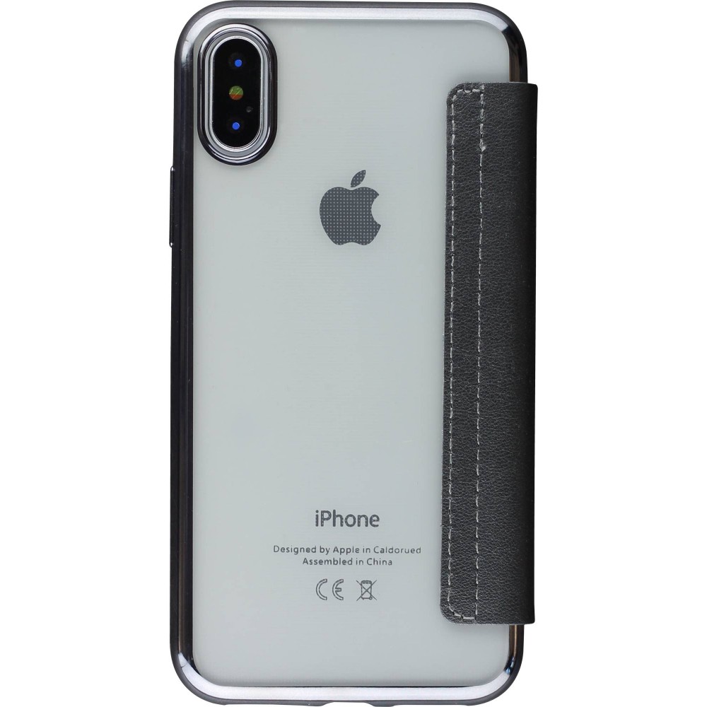 Fourre iPhone X / Xs - Oulaisidum - Gris