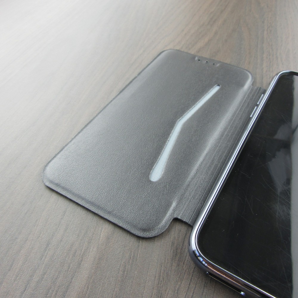 Fourre iPhone X / Xs - Oulaisidum - Gris