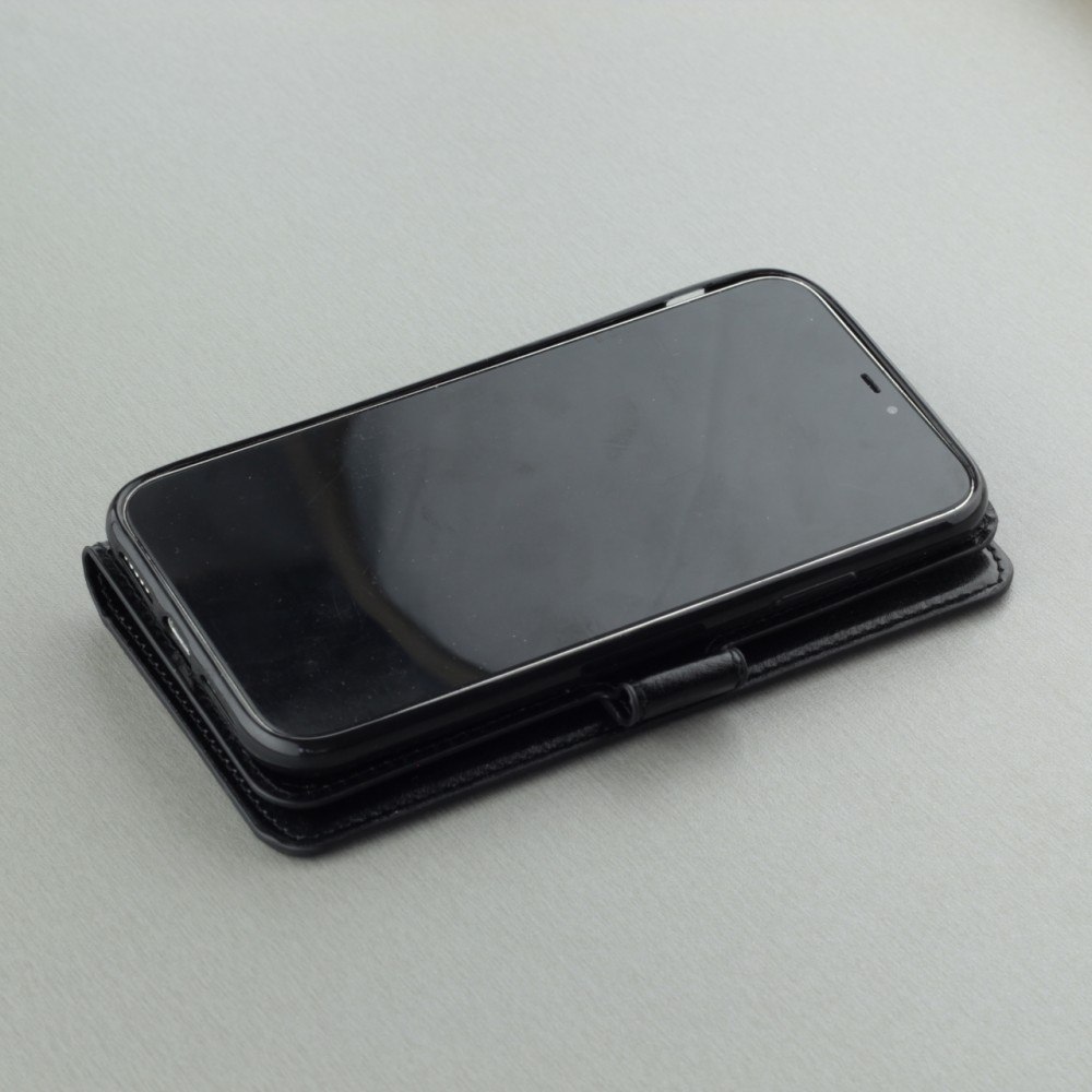 Hülle iPhone XR - Premium Flip - Schwarz