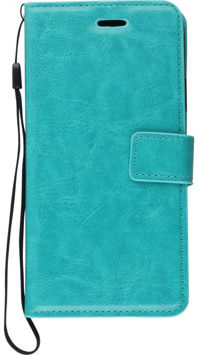 Fourre iPhone Xs Max - Premium Flip - Turquoise