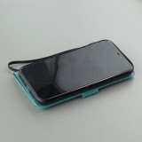 Hülle iPhone XR - Premium Flip - Türkis