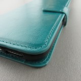 Fourre iPhone Xs Max - Premium Flip - Turquoise