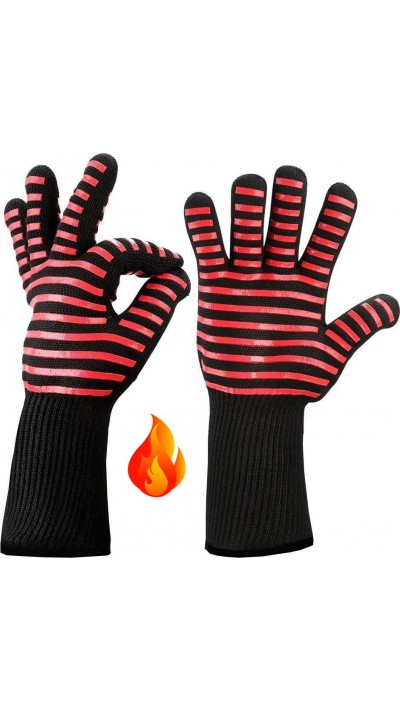 Barbecue-Handschuhe resistent 500°C BBQ Master Grill