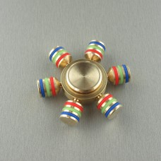 Petit Hand Spinner - Jouet Fidget Spinner Fun Aluminium - EDC - Or