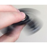 Kleiner Handspinner - Fidget Spinner Spielzeug Toy Fun Aluminium - Schwarz