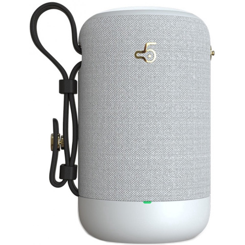 Bosnda Tragbare kabellose Bluetooth Lautsprecher - IP65 Wasserdicht + 3D Surround Sound - Weiss