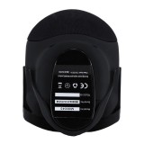 Gothic Totenkopf Bluetooth V3.0 Party Lautsprecher mit Akku - Farbe Schwarz