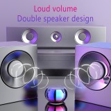 Ultra kleine mini Bluetooth Lautsprecher BT 5.0 TWS Wireless Speakers - Silber