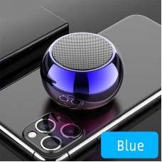 Ultra kleine mini Bluetooth Lautsprecher BT 5.0 TWS Wireless Speakers - Blau