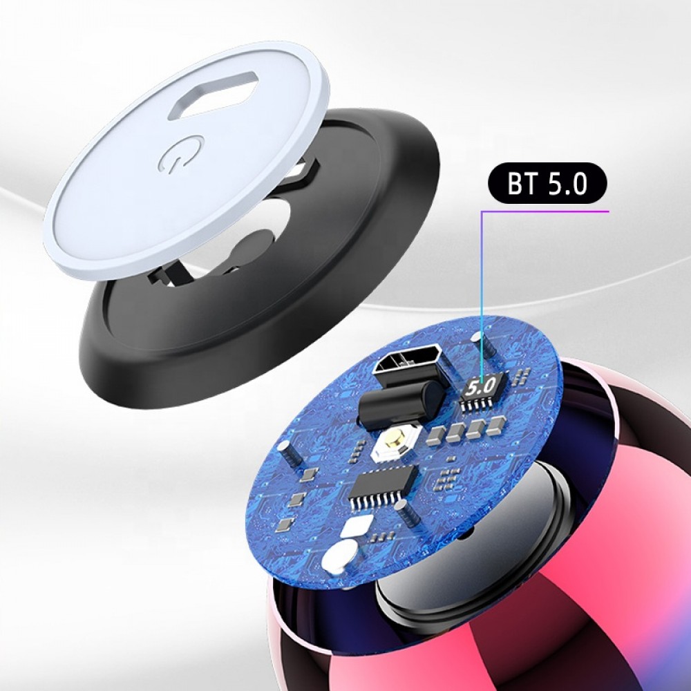Ultra kleine mini Bluetooth Lautsprecher BT 5.0 TWS Wireless Speakers - Blau