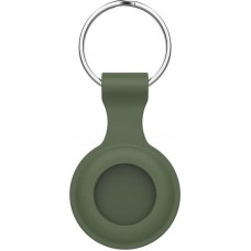 Porte-clés AirTag - Silicone - Vert foncé