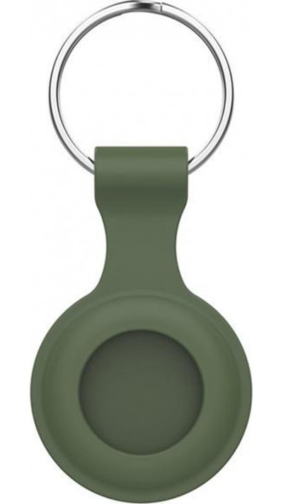 Porte-clés AirTag - Silicone - Vert foncé