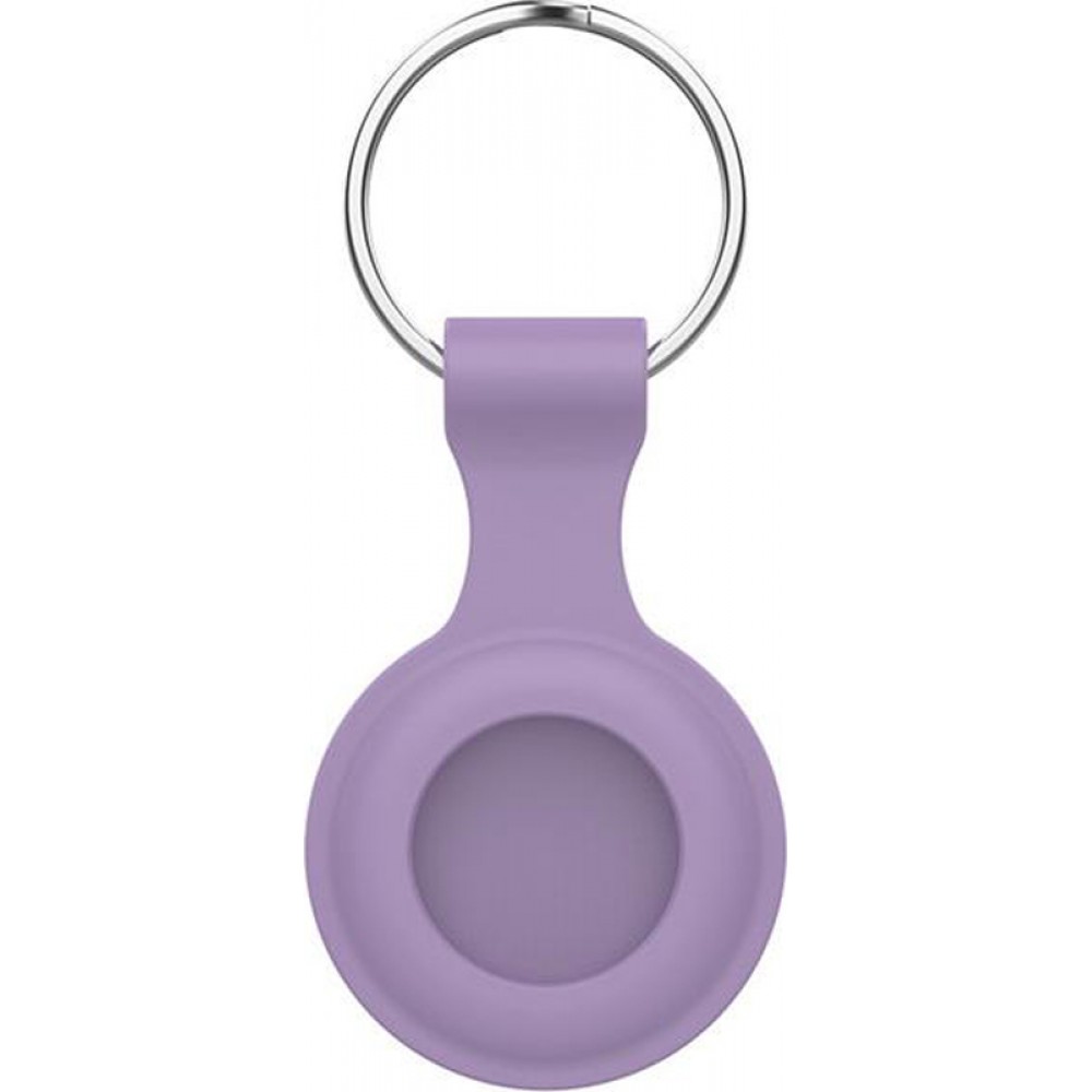AirTag Schlüsselanhänger - Silikon - Violett