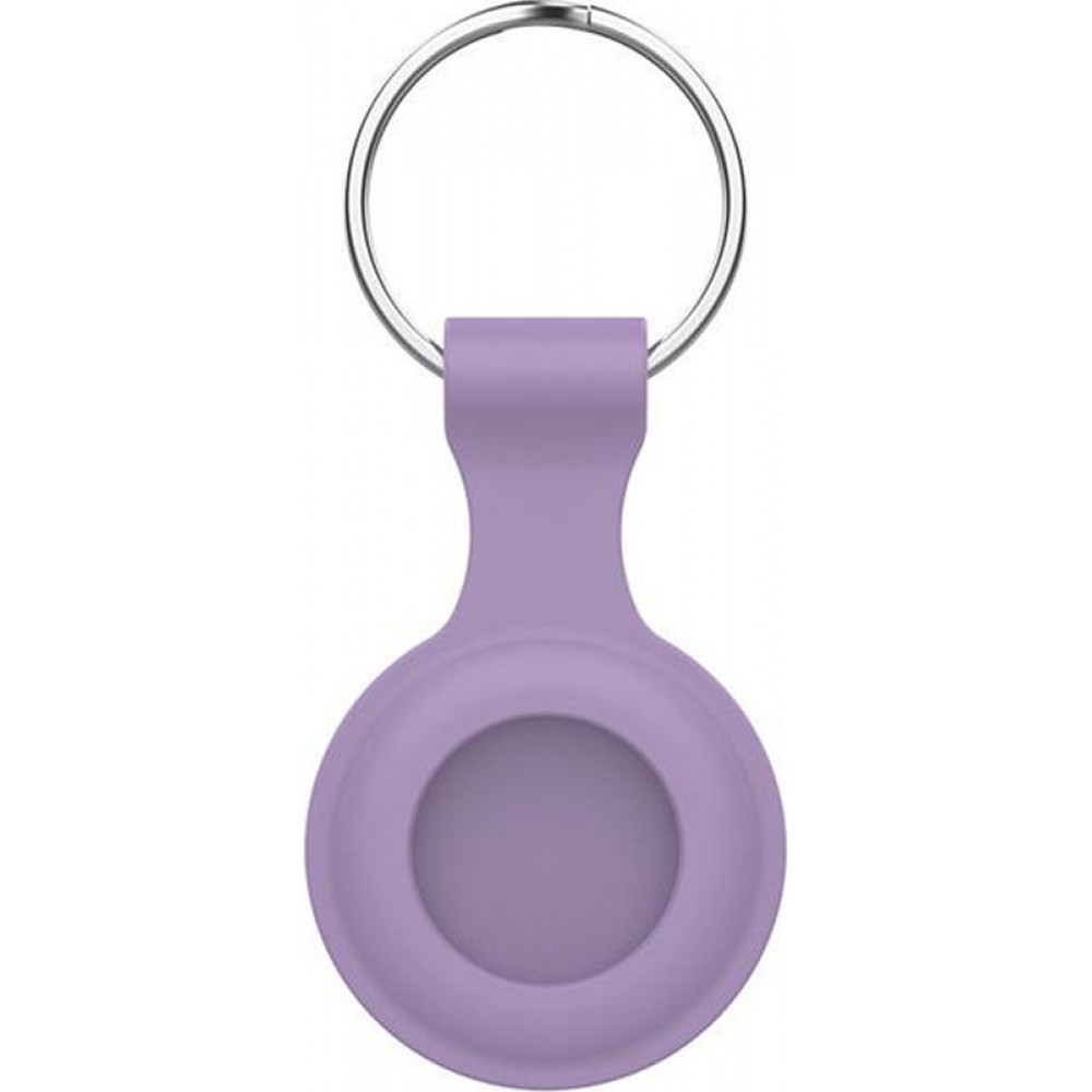 Porte-clés AirTag - Silicone - Violet