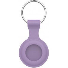 Porte-clés AirTag - Silicone - Violet