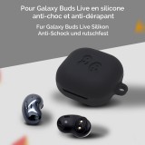 Housse Galaxy Buds Live - Silicone - Bleu clair