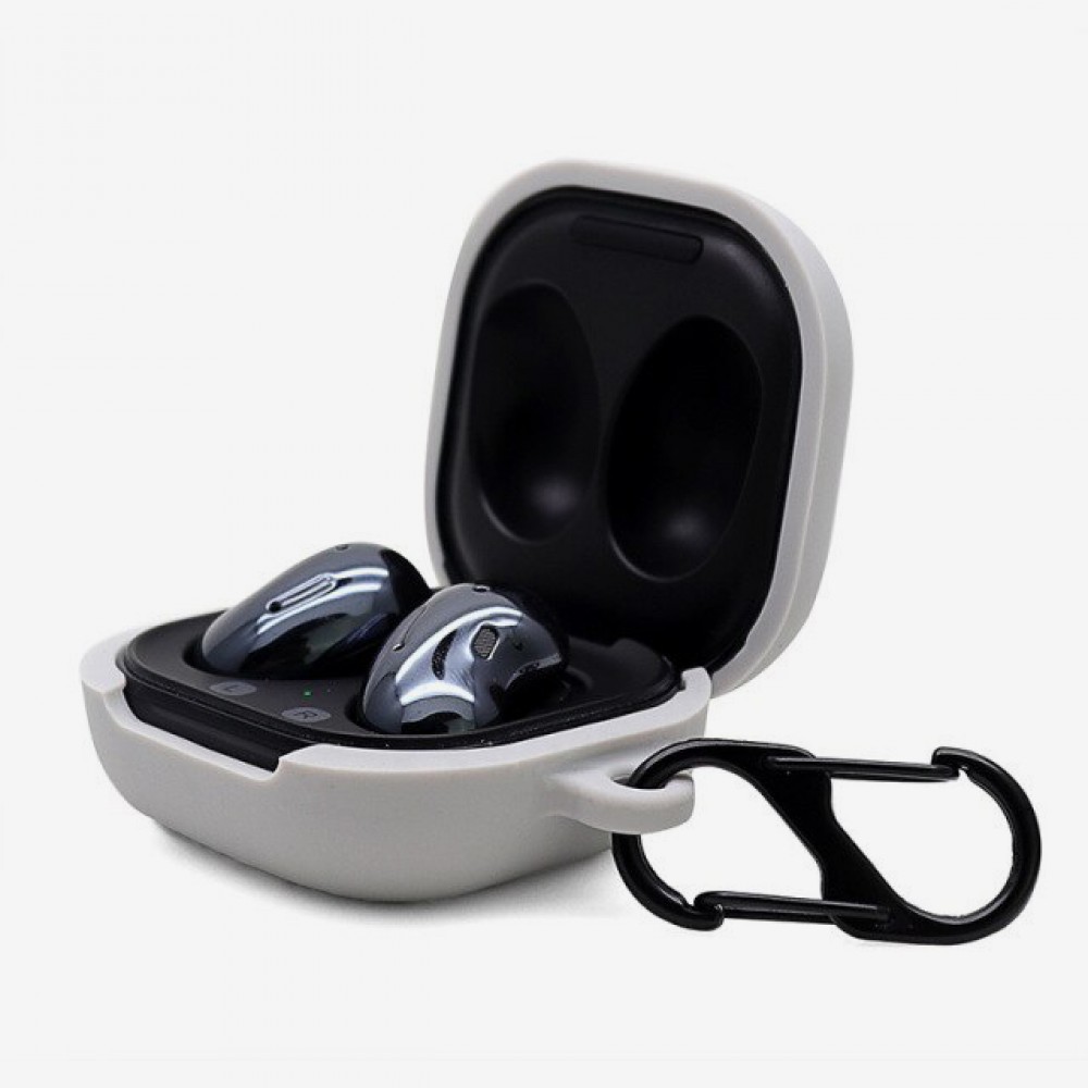 Housse Galaxy Buds Live - Silicone - Gris